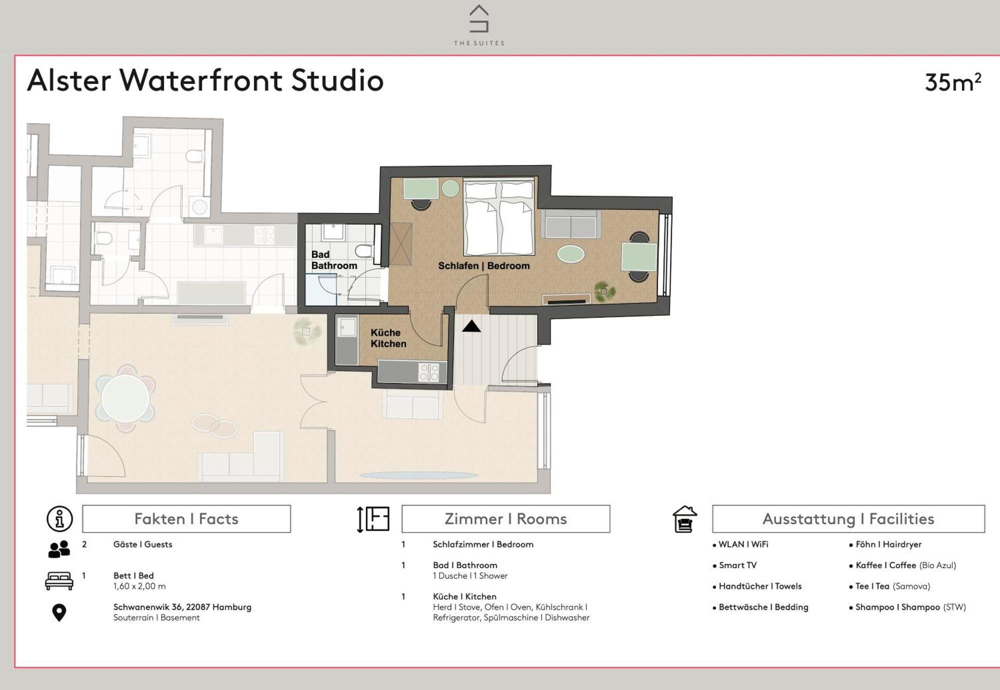 The Suites Alster Waterfront Family Apartments Hamburg-Harburg Exteriör bild